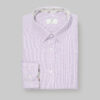Camisa Algodón Cuadros Morada Hombre (Capibara)