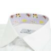 Camisa Sin Arrugas Blanca Hombre (Flores) - Image 2