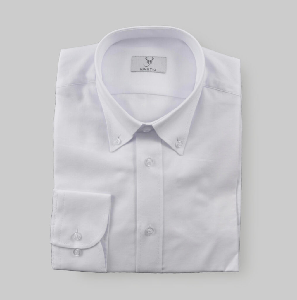 Camisa Algodón Blanca Hombre (Oxford)